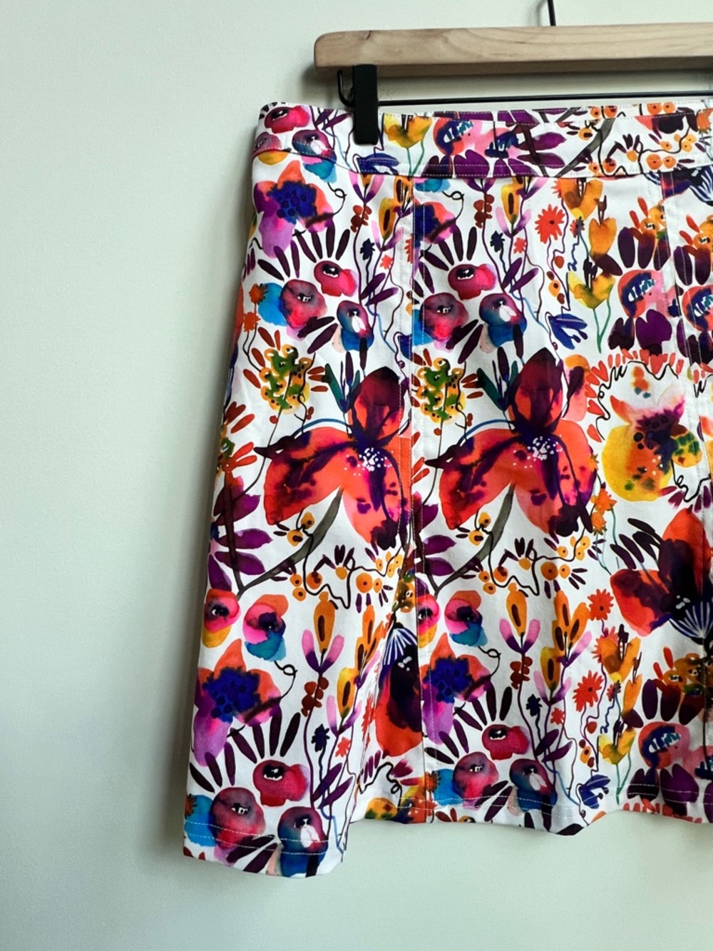 RipSkirt Hawaii Wrap Skirt Pocket posie pink Floral Tropical Adjustable Beach - Picture 10 of 11